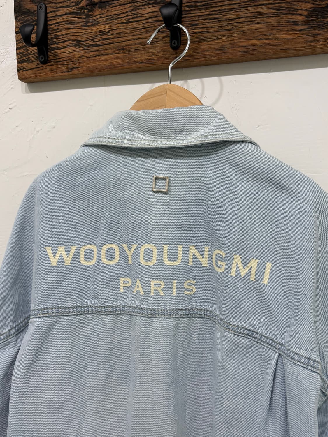 [새상품] Wooyoungmi 우영미 24SS 백로고 라이트 블루 자켓  상품이미지6
