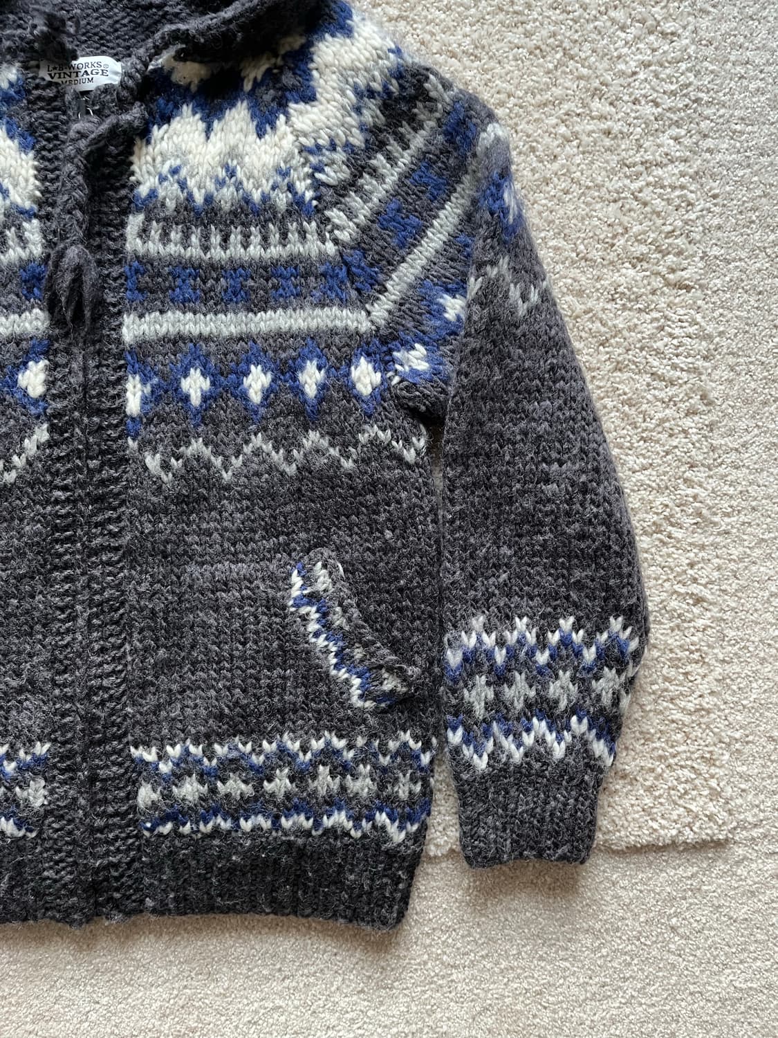 L.B-WORKS 코위찬 니트 후드 (95-103) 상품이미지3