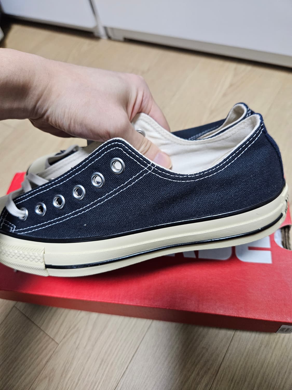 컨버스 us 에이지드컬러 잉크블루 245  상품이미지3