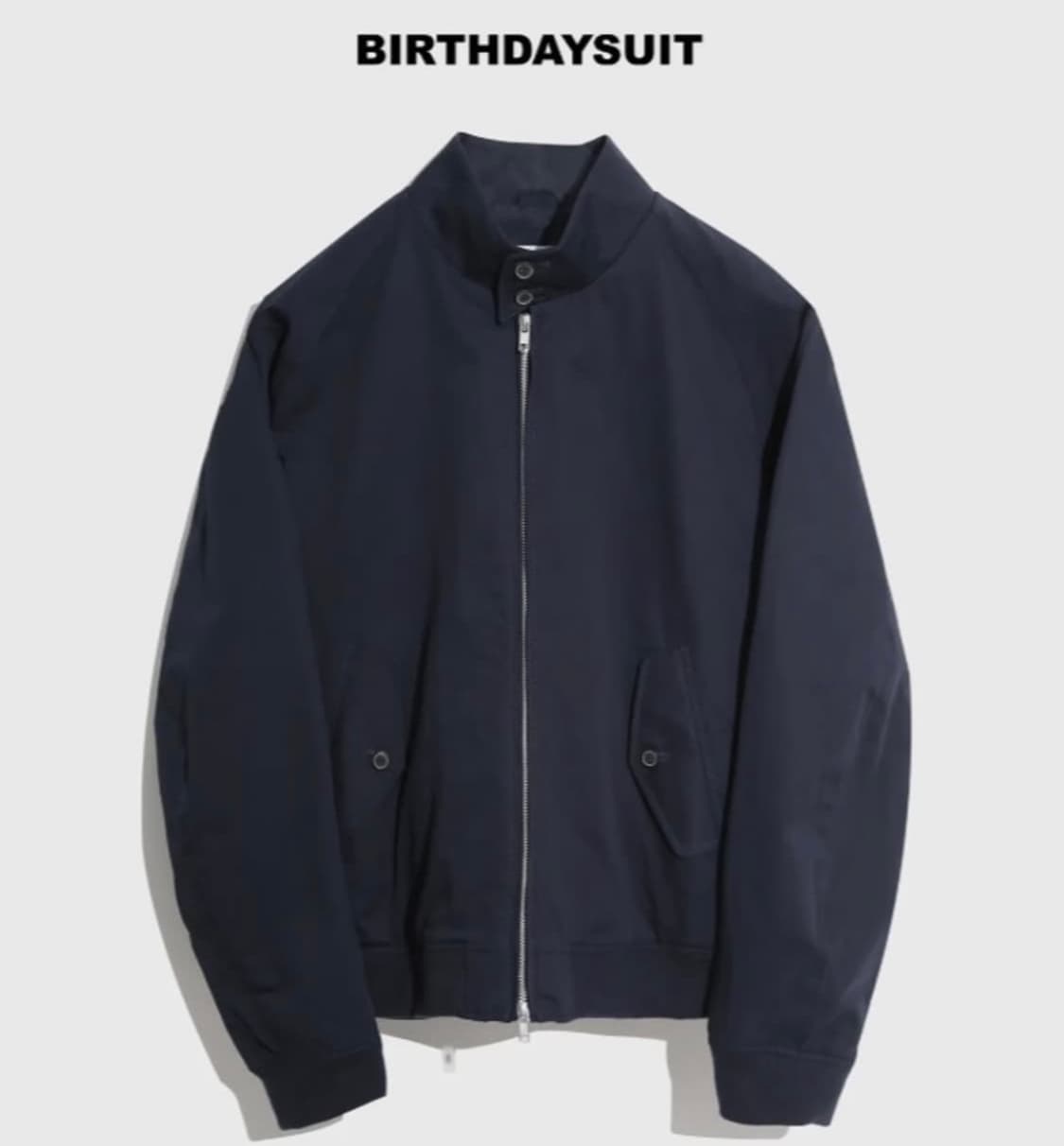 벌스데이수트 해링턴 자켓 네이비 M 상품이미지1