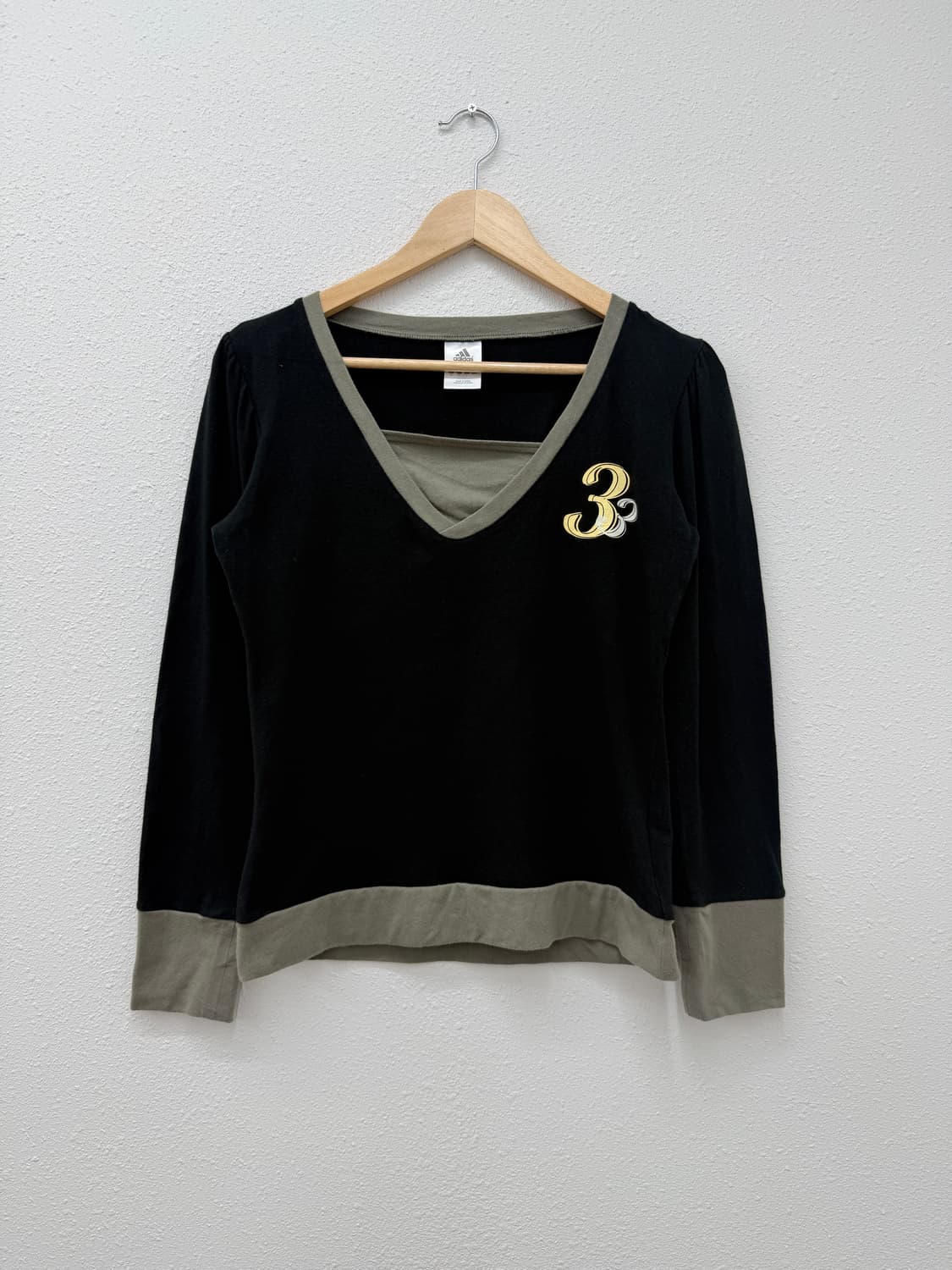 빈티지 빈티지 아디다스 00‘s 레터링 긴팔티 상품이미지3