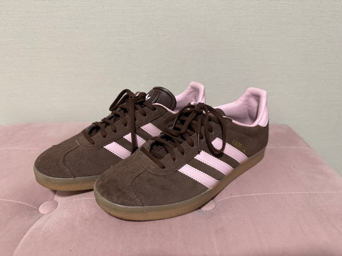 아디다스 가젤 브라운 핑크 250 상품이미지3