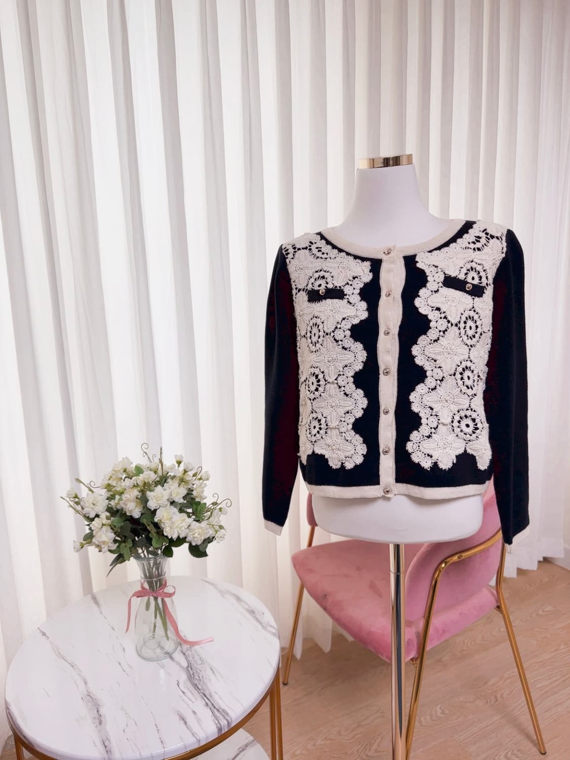 Crea 레이스 가디건 상품이미지2