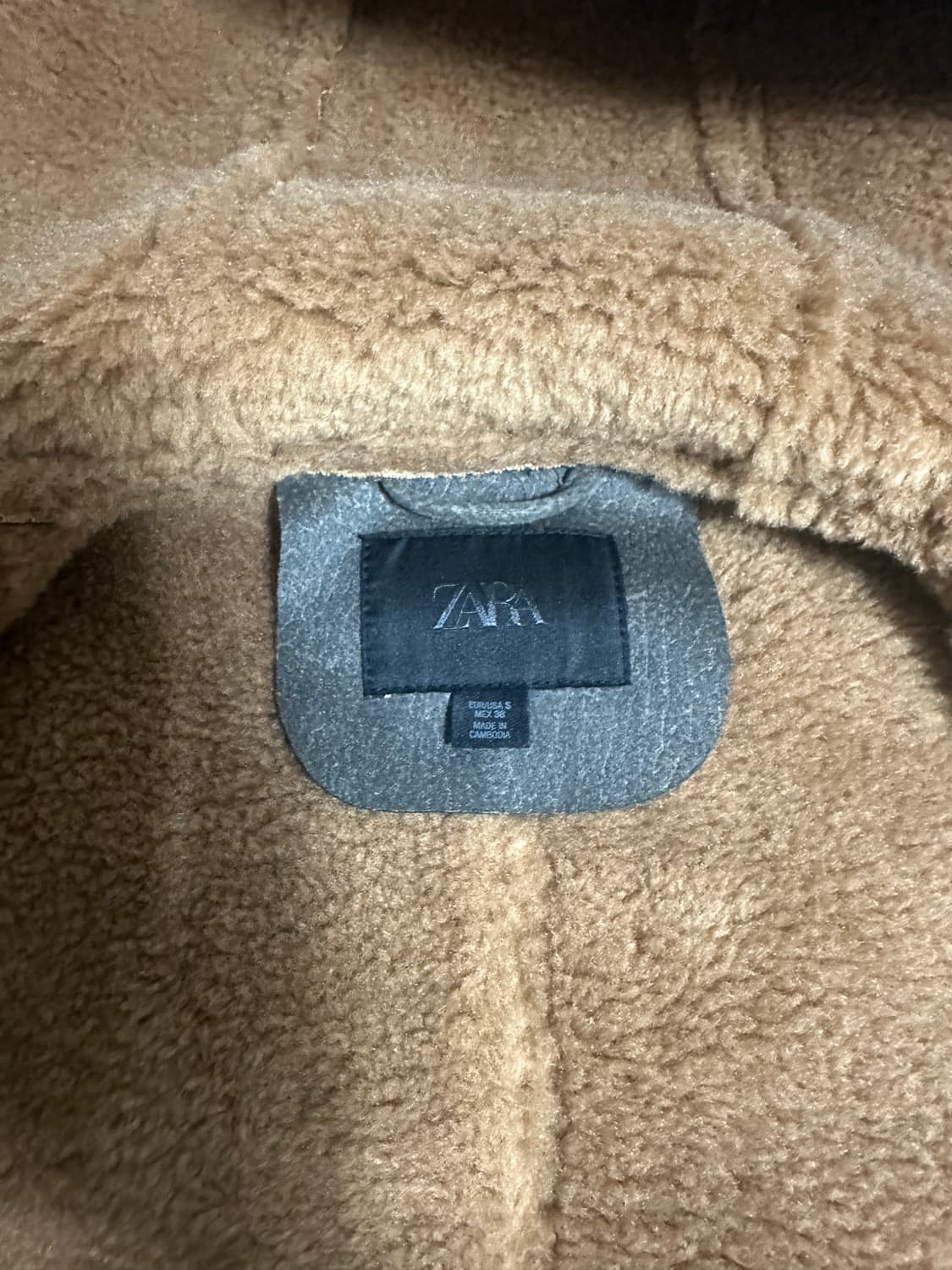 [ZARA] 워싱 후드 블루종 점퍼 (크롭핏) 상품이미지3