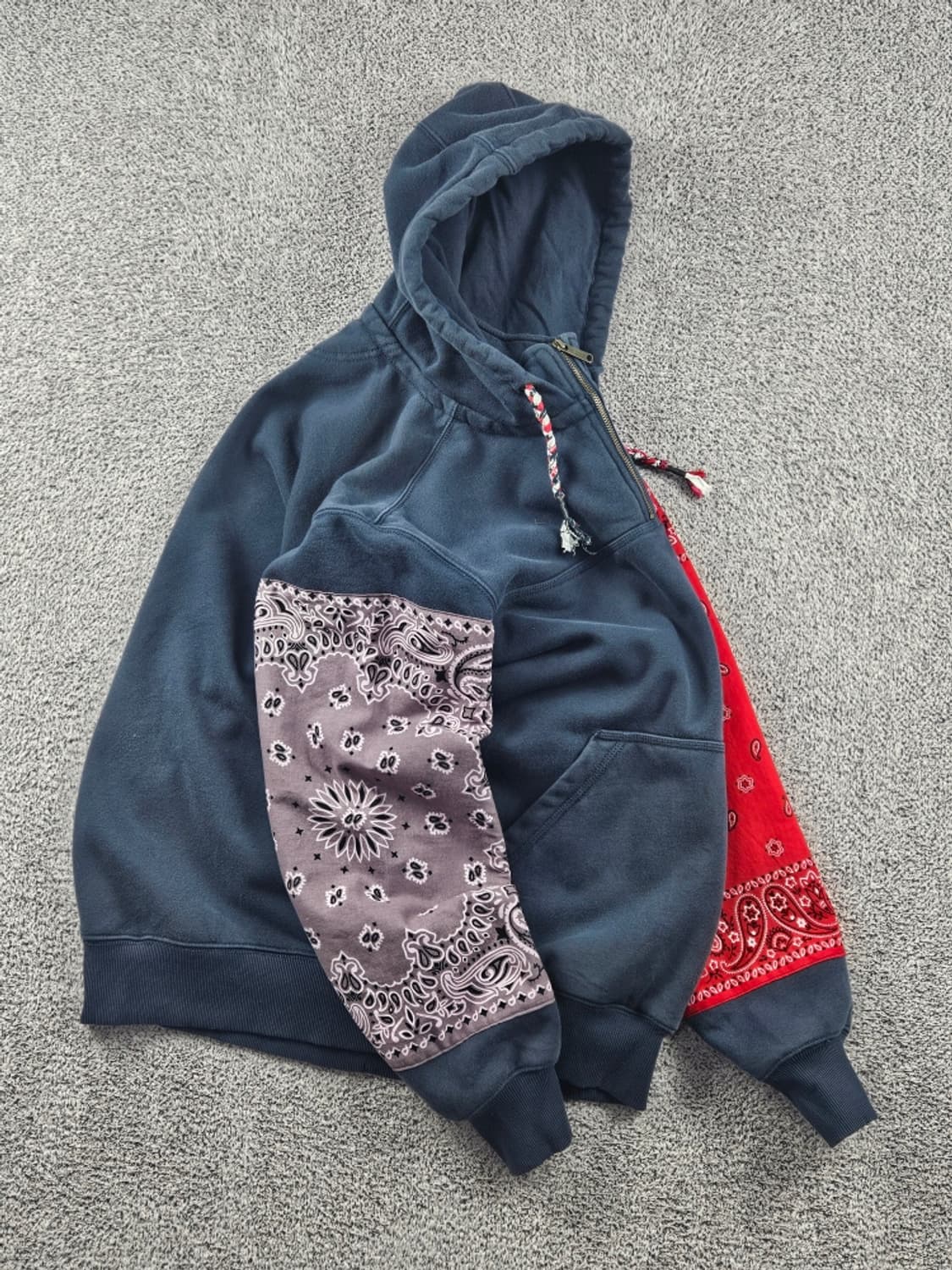 칼하트 페이즐리 반다나 커스텀 스웻 후드티셔츠 ( L ) / 11271 상품이미지4