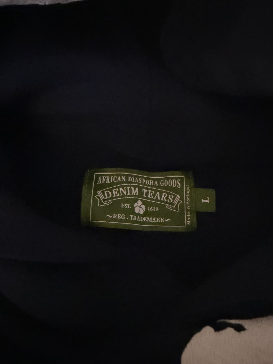 데님티어스 후드티 네이비 상품이미지3