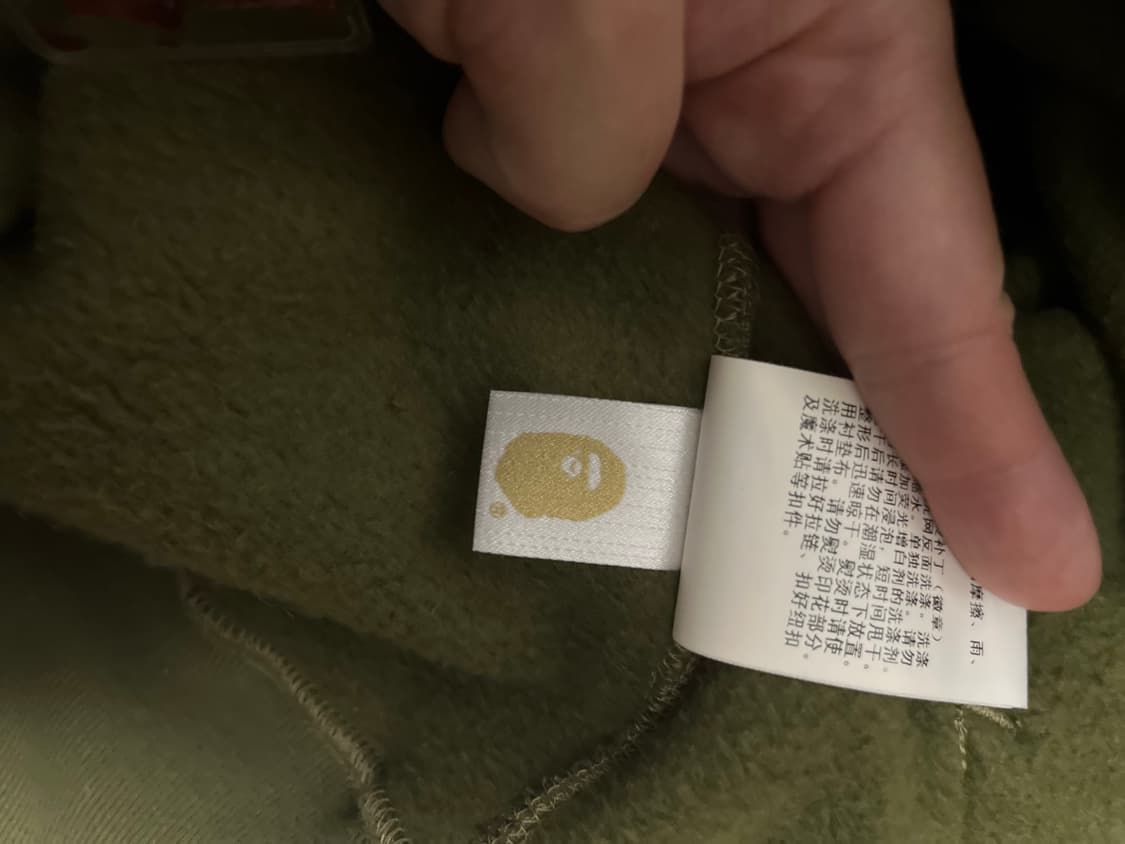 베이프 카모 샤크 풀 후드집업 상품이미지10