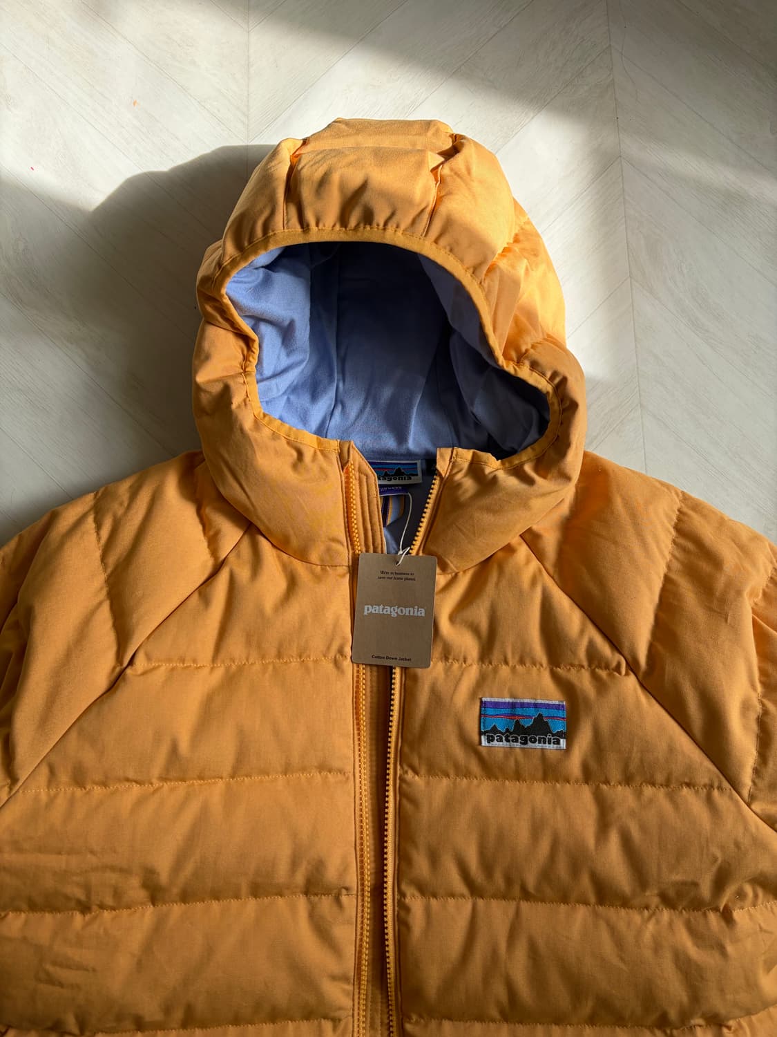 Patagonia Cotton Down Jacket Dried Mango 상품이미지1
