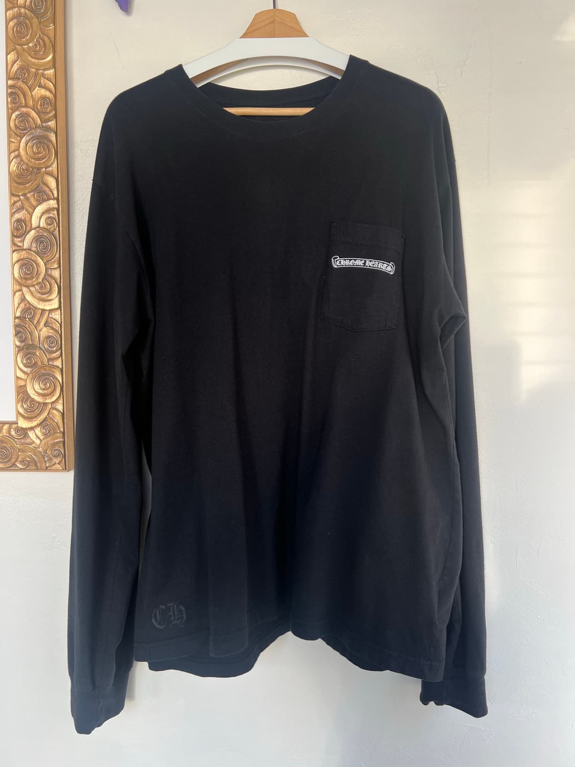 [XXL] 크롬하츠 레터링 롱슬리브 상품이미지1