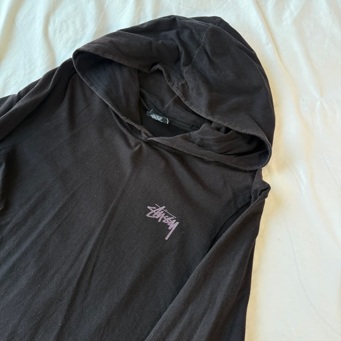 스투시 여인상 후드티 S 상품이미지7