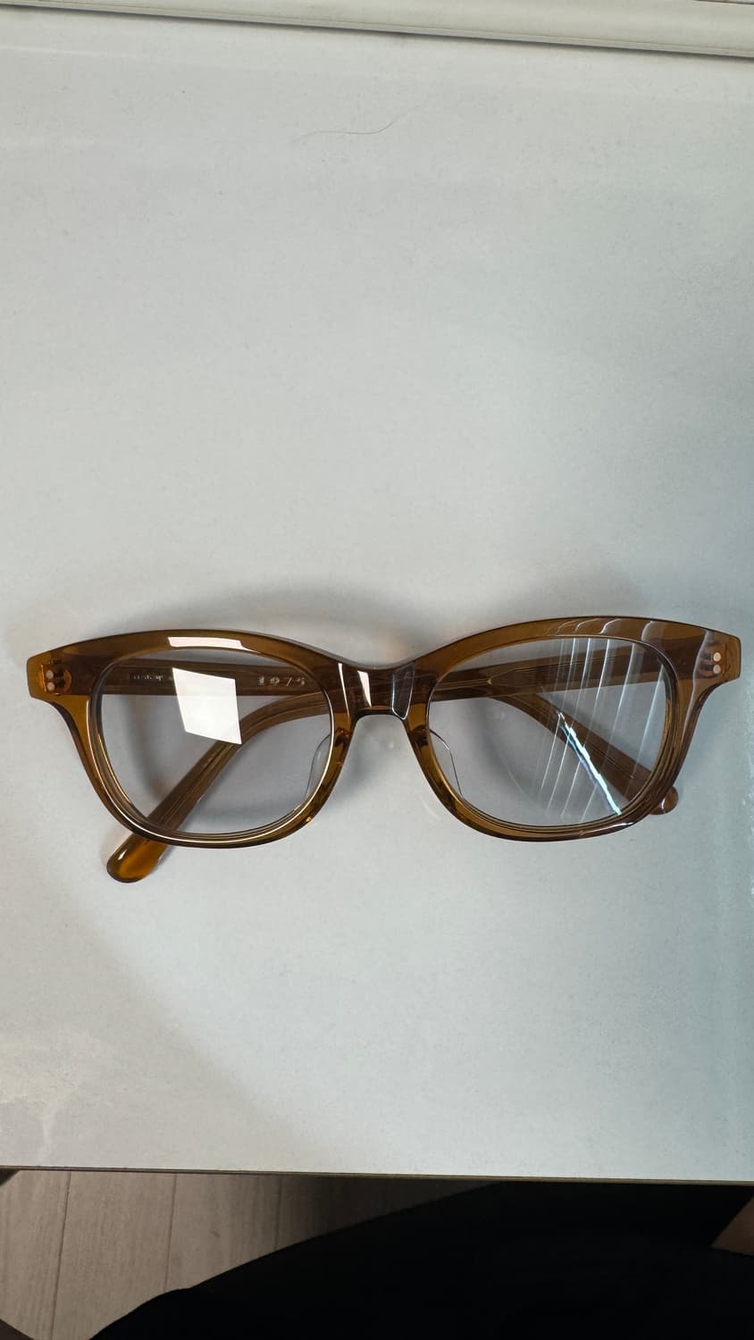 백산안경 행크 라이트브라운 상품이미지3