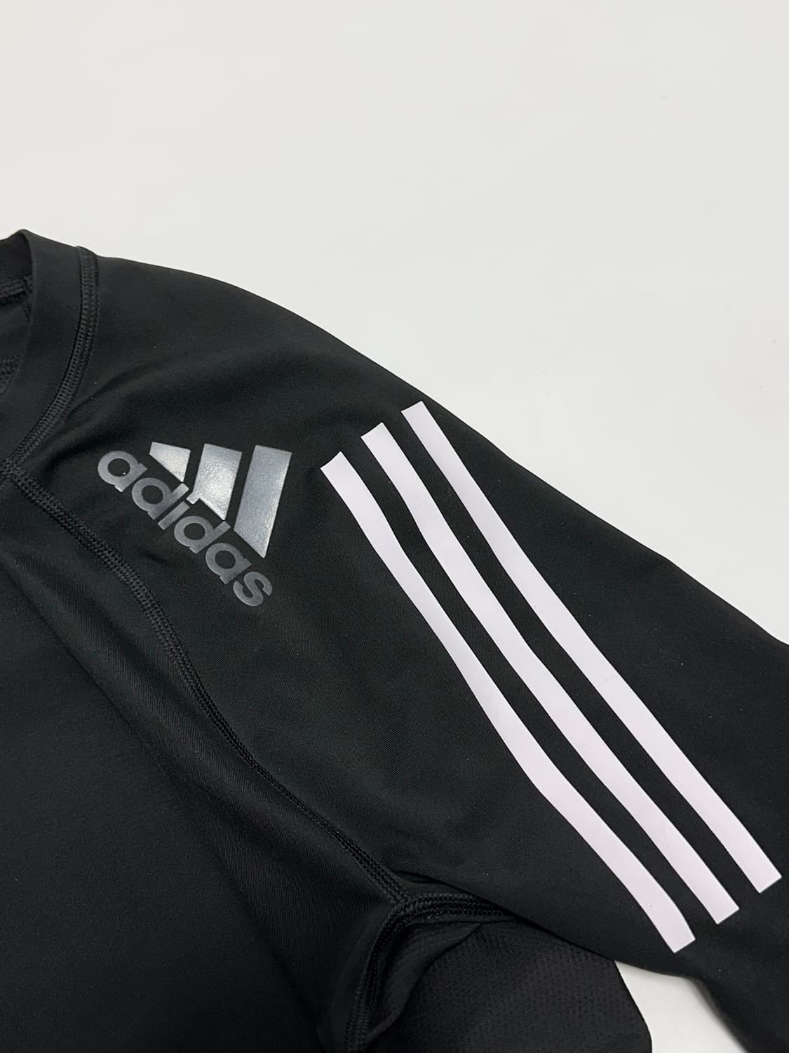 아디다스 알파스킨 삼선 기능성 롱슬리브 져지 긴팔티셔츠 상품이미지5