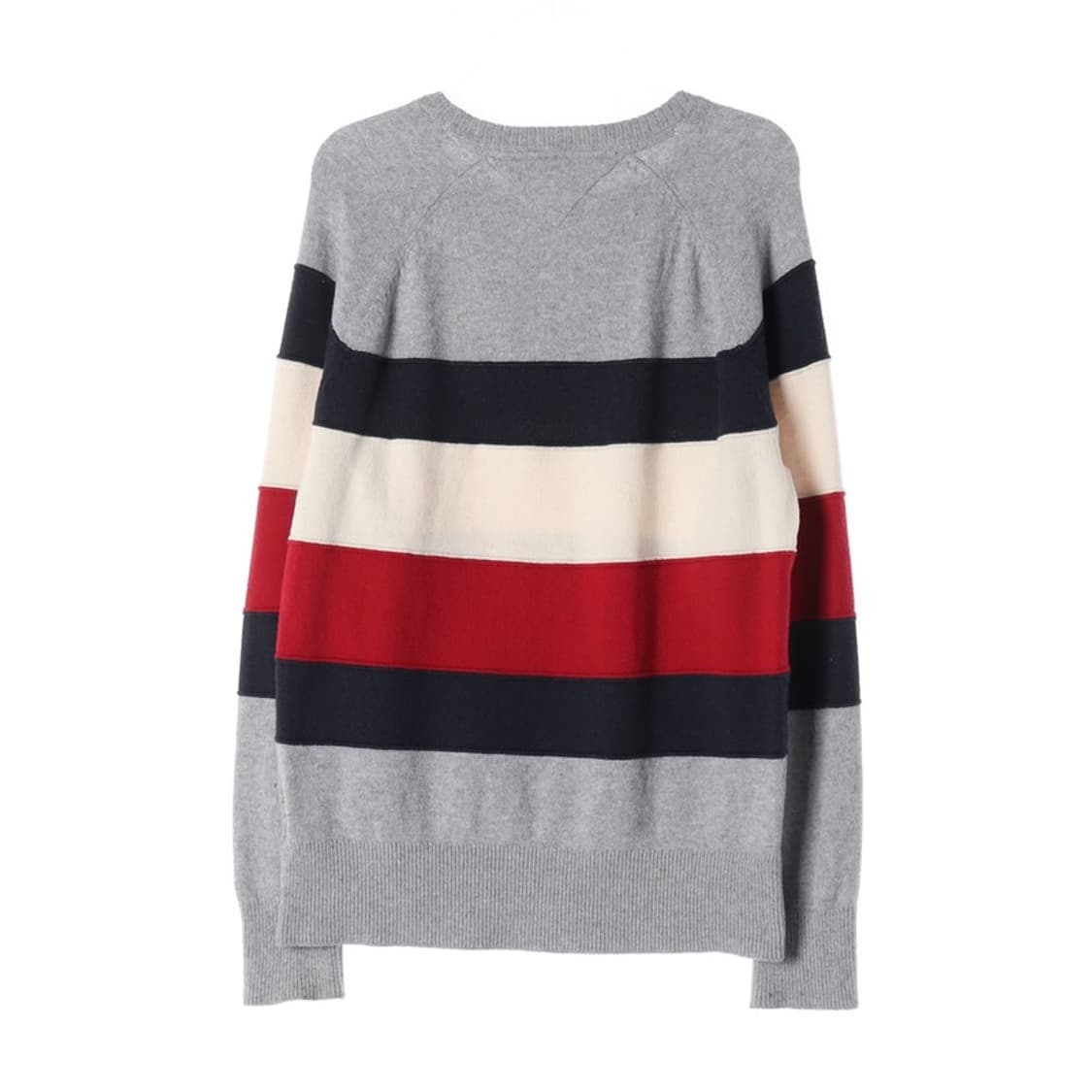 타미힐피거 시그니처 배색 라운드 니트 XL 상품이미지2