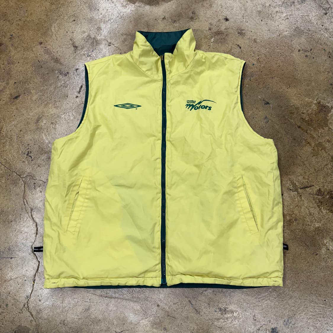 [정품] 엄브로 전북 현대 모터스 양면 패딩조끼 b14 상품이미지6