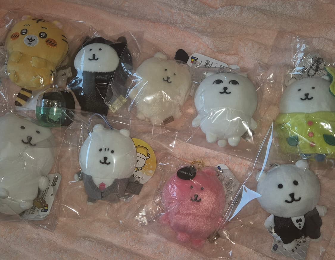 나가노 비플랏 곰 집사 농담곰 집사곰 지분츳코미쿠마 에이노바 농담곰 일괄 상품이미지2