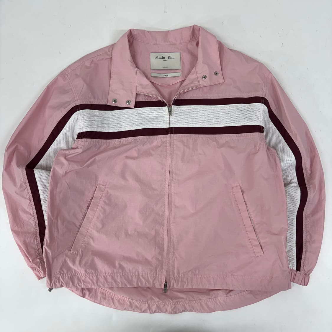 마뗑킴 메쉬 믹스 레이싱 바람막이 상품이미지4