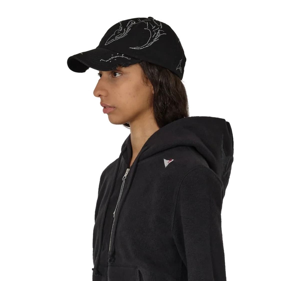 로아 하이킹 26ss Ryli Embriodered 볼캡/블랙 상품이미지5
