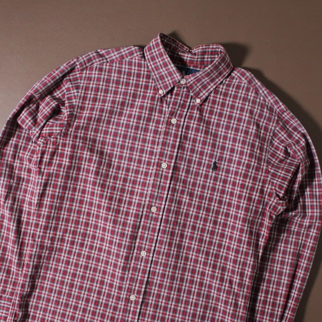 Polo 폴로 랄프로렌 클래식 체크 깅엄 셔츠 상품이미지2