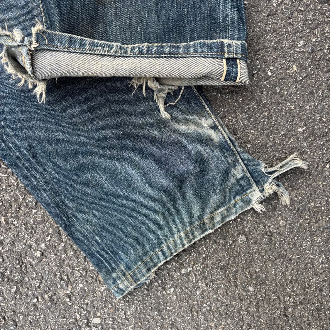 90년대 일본 lvc s702 셀비지 상품이미지8