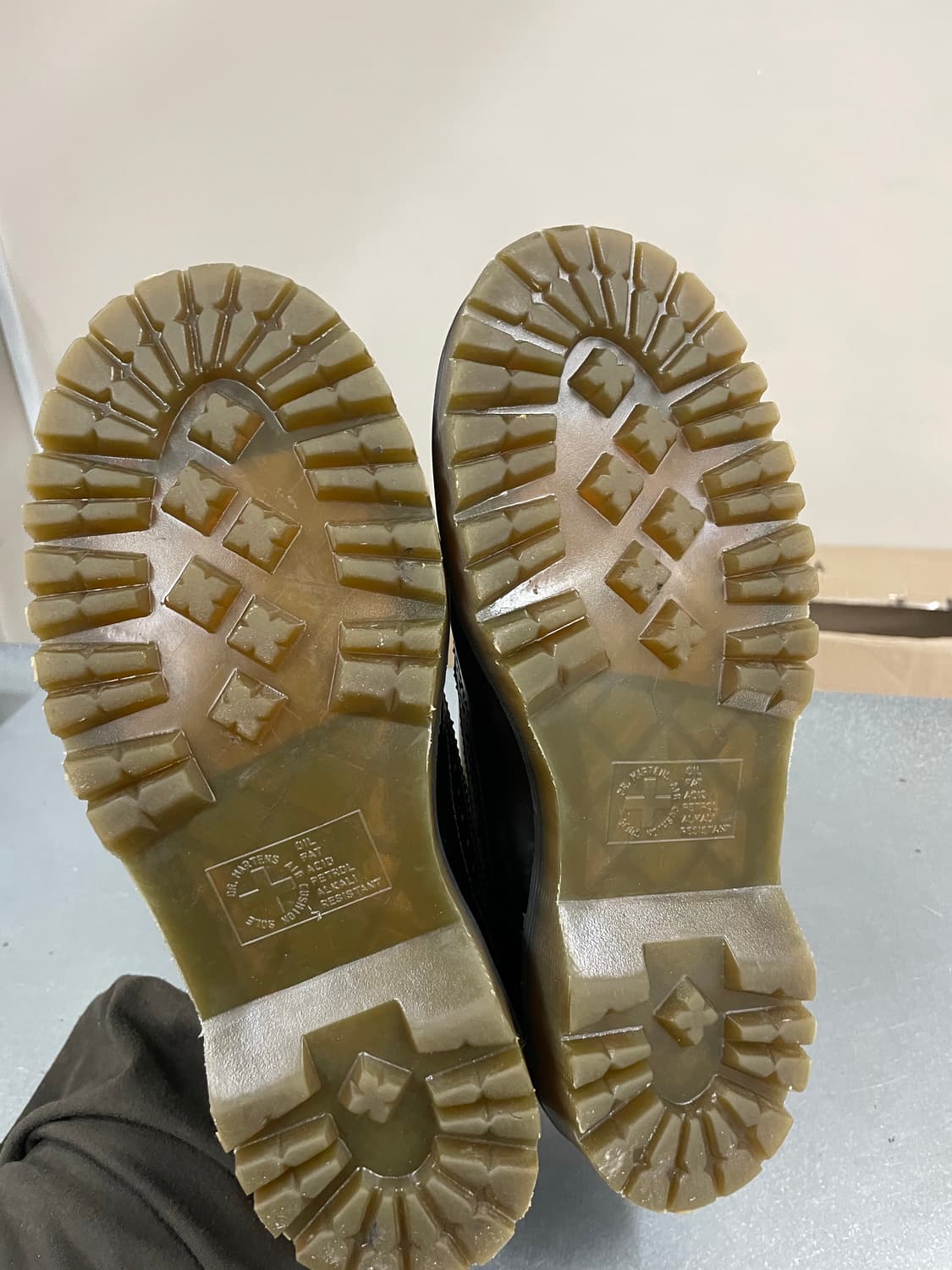 닥터마틴 3989 벡스 블랙 앤 화이트 스무스 UK6 상품이미지6