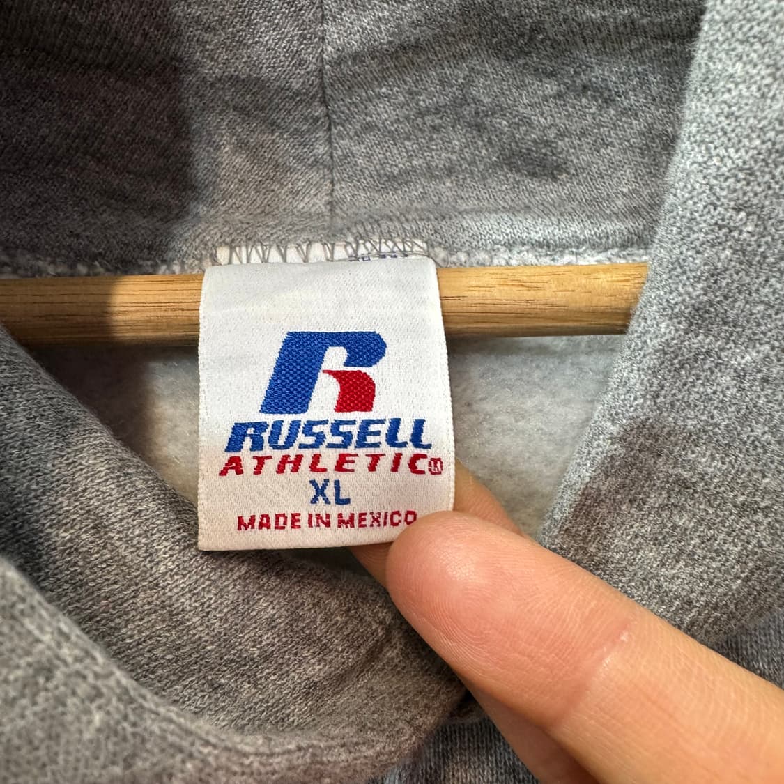 러셀 빈티지 일리노이 스웻 후드티 (XL)   상품이미지4