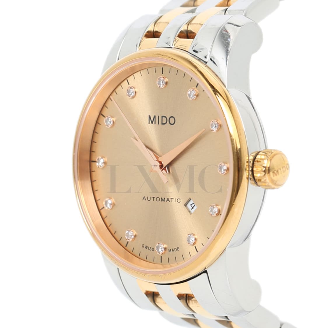미도 바론첼리 콤비 워치 샴페인 다이아 시계 M7600 상품이미지5