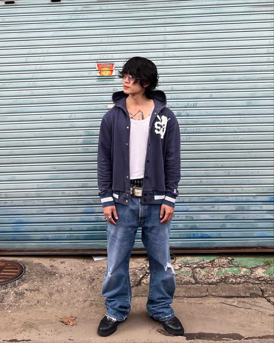 Santastic! varsity hood jacket 상품이미지2