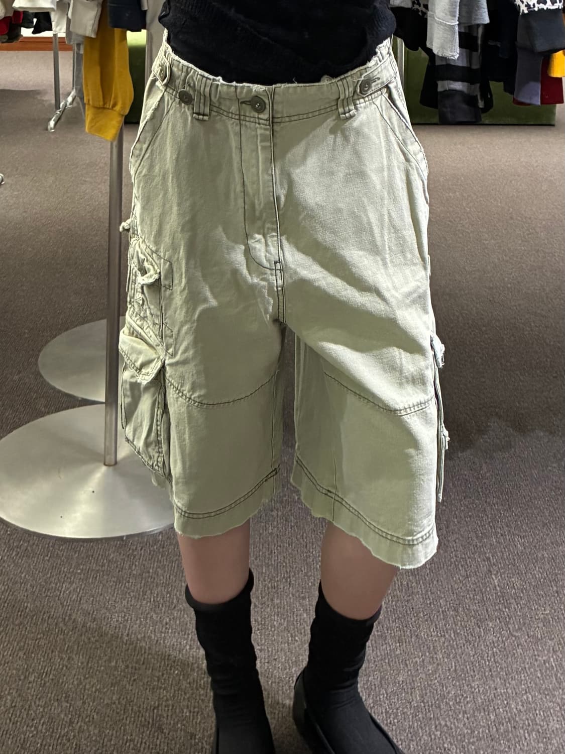 XL)Soo Cargo 빈티지 카고 쇼츠 상품이미지2