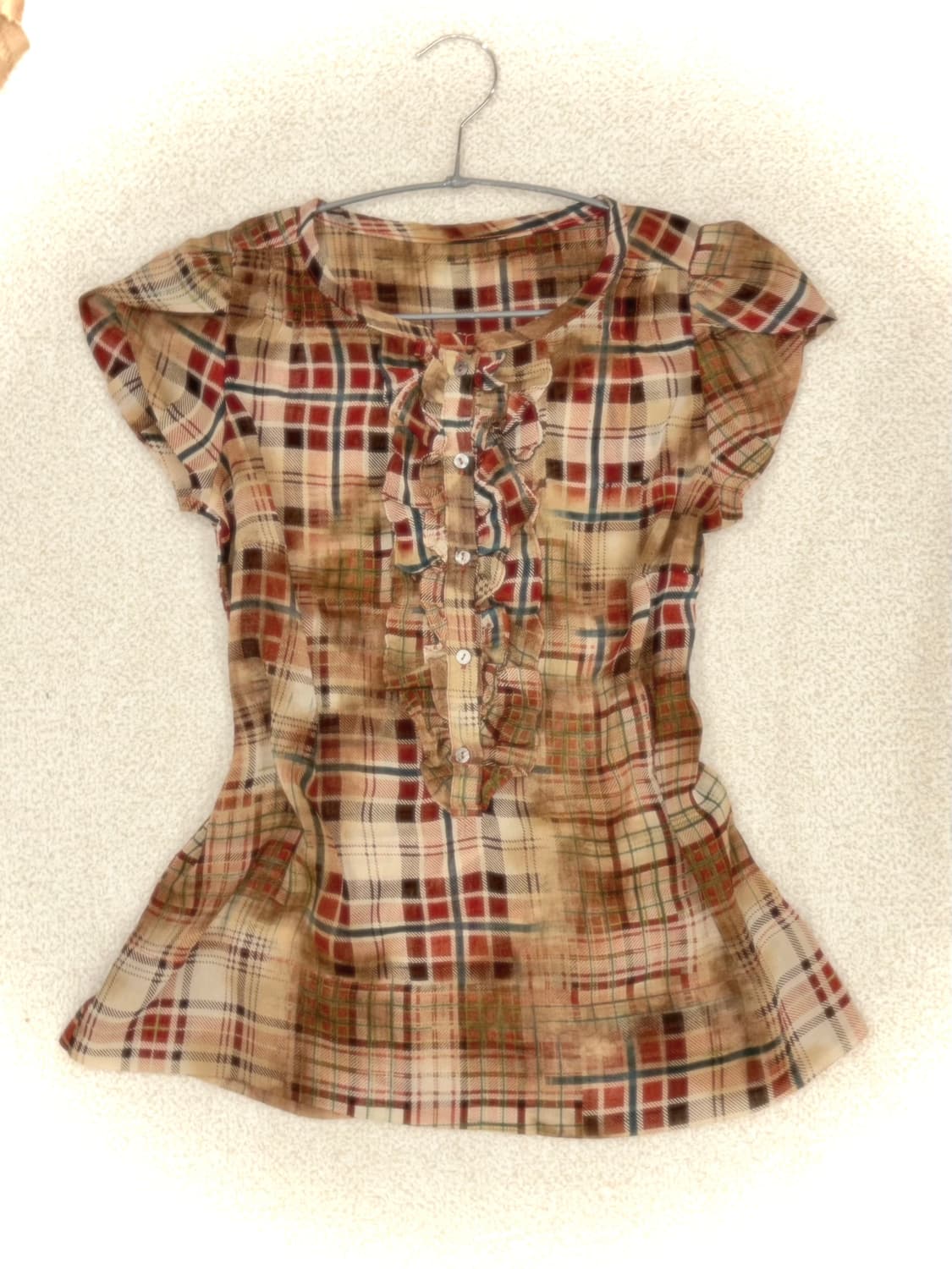 빈티지 동숲코어 패치 그런지 너드 니혼진 세트 라떼갸루 코코모리 큐빈티지 상품이미지3