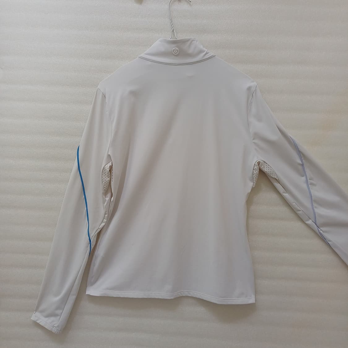 지포어 골프 썬 쉴드 반집업 긴팔 티 여성 S 여름가능 흰색 사랑봉봉 상품이미지3