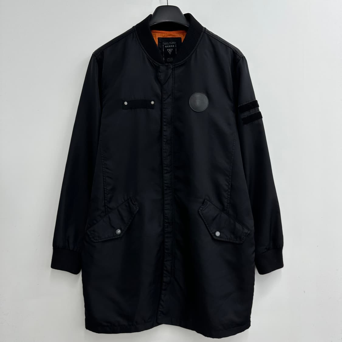 95 게스 남자 롱 MA-1 블루종 자켓 상품이미지1