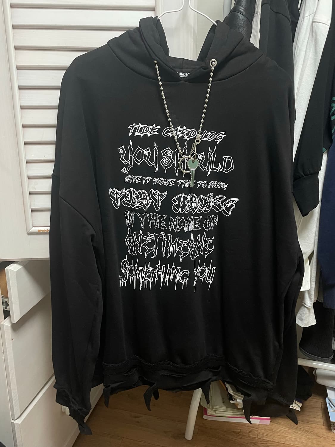 힙한 y2k 후드티 상품이미지3