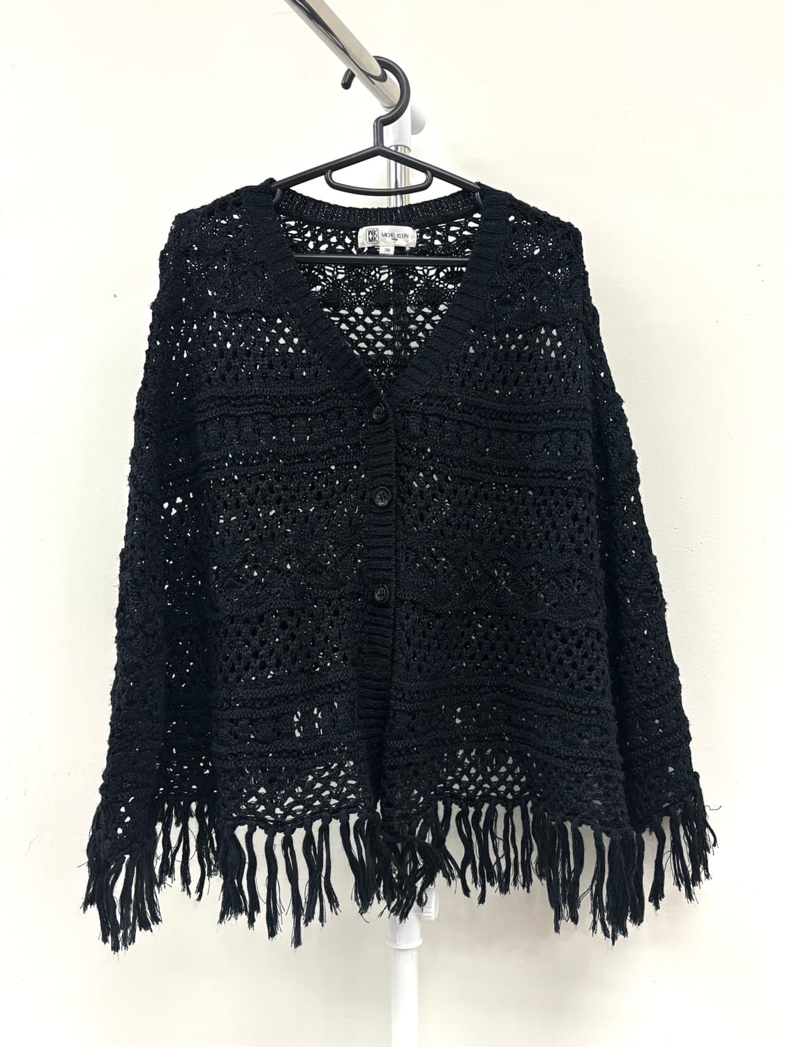 빈티지 블랙 케이프 판쵸 망토 상품이미지4