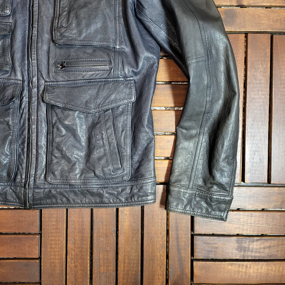 L'UOMO 레더 자켓 (100) 상품이미지5