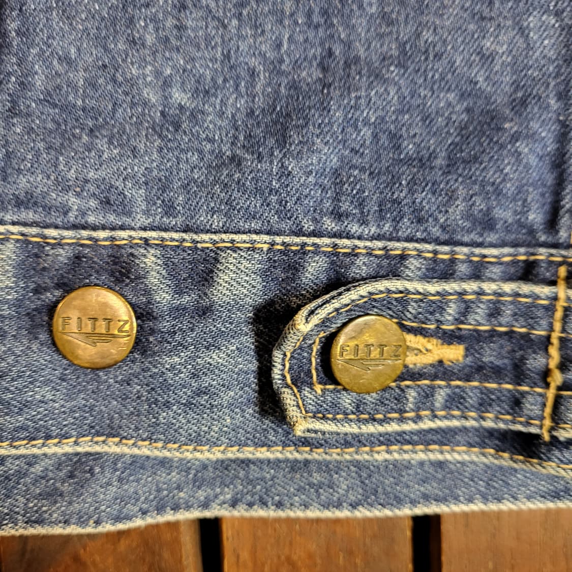 90s FITTZ 데님 자켓 (LL) 상품이미지7