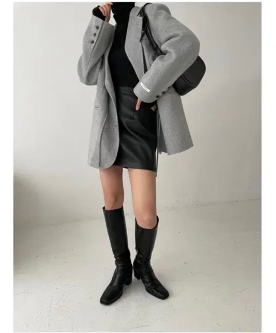 오브더나인 울90 핸드메이드 코트 상품이미지3