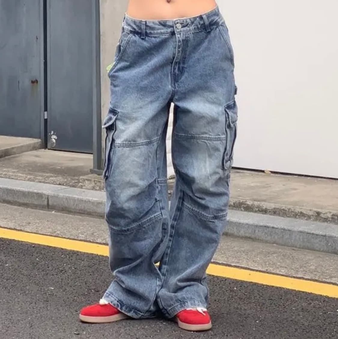 오드스튜디오 카고 데님 팬츠  상품이미지9