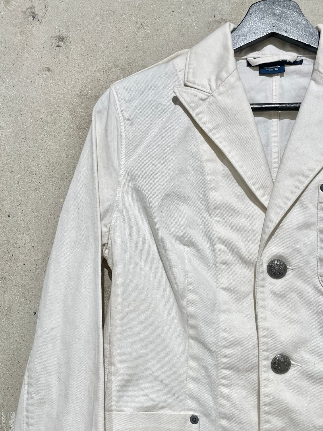 랄프 로렌 화이트 크라운 패치 코튼 자켓 상품이미지2