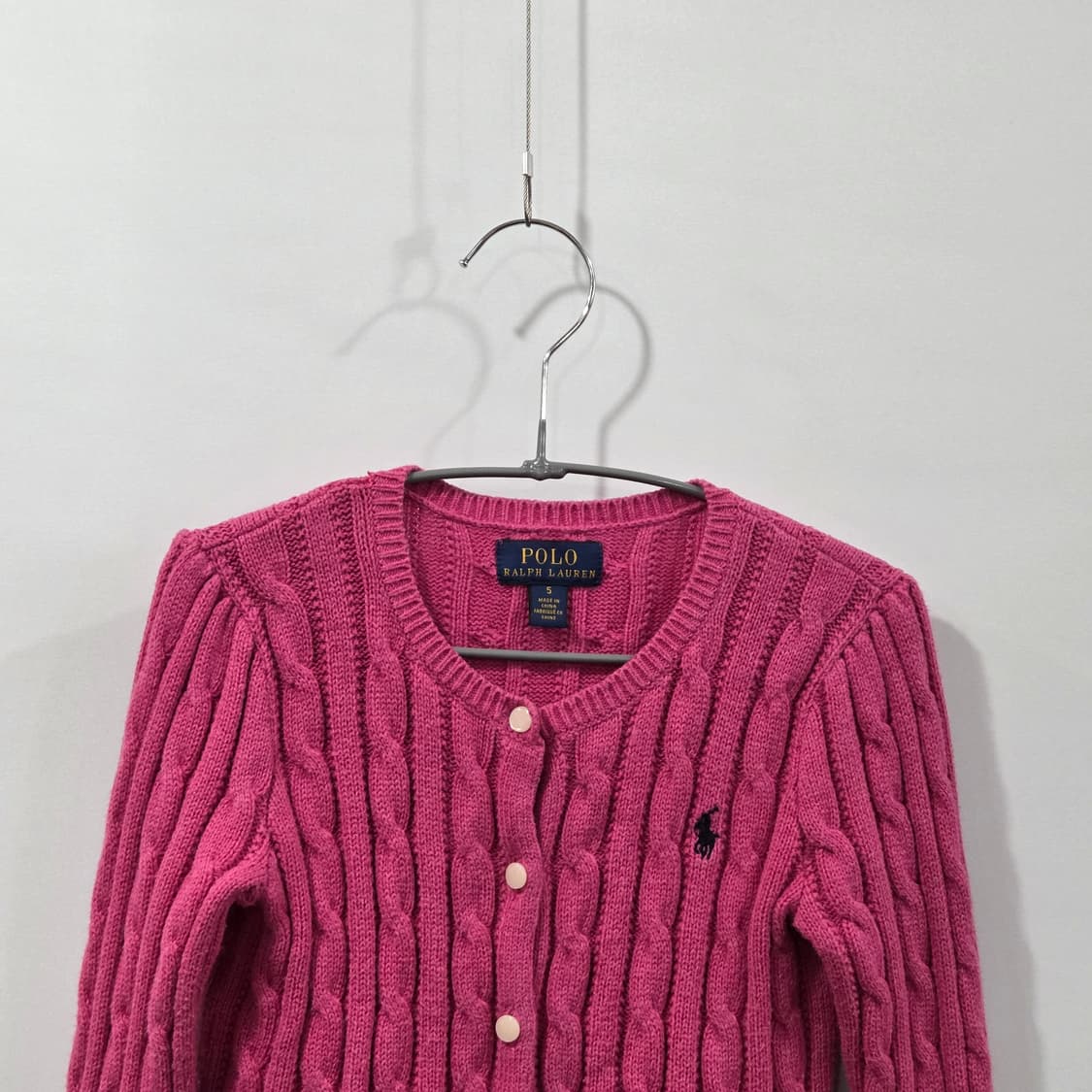 폴로랄프로렌 걸즈 케이블 니트 가디건 5 상품이미지2