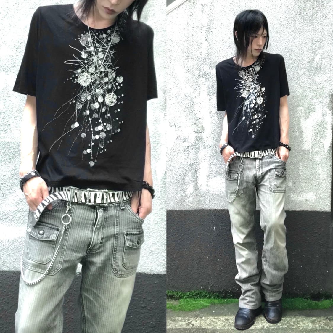 y2k pattern t 상품이미지1