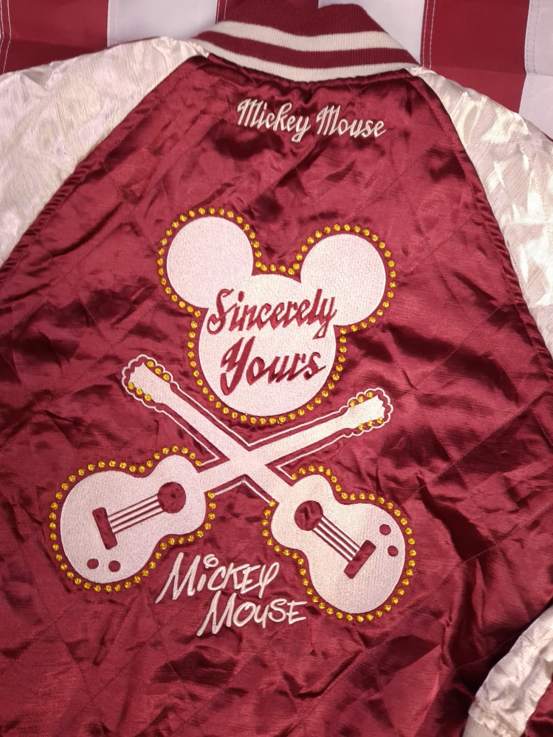 오리지날 일본판 도쿄디즈니 우먼 미키마우스 리버서블 스카쟌 상품이미지8