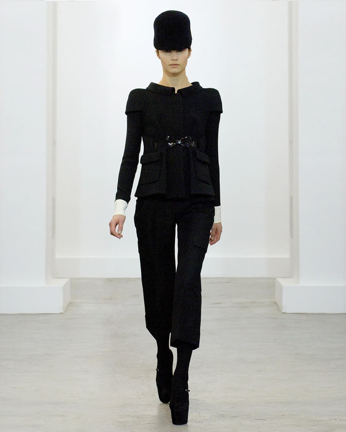발렌시아가 2006F/W 패널 울 베스트 상품이미지4