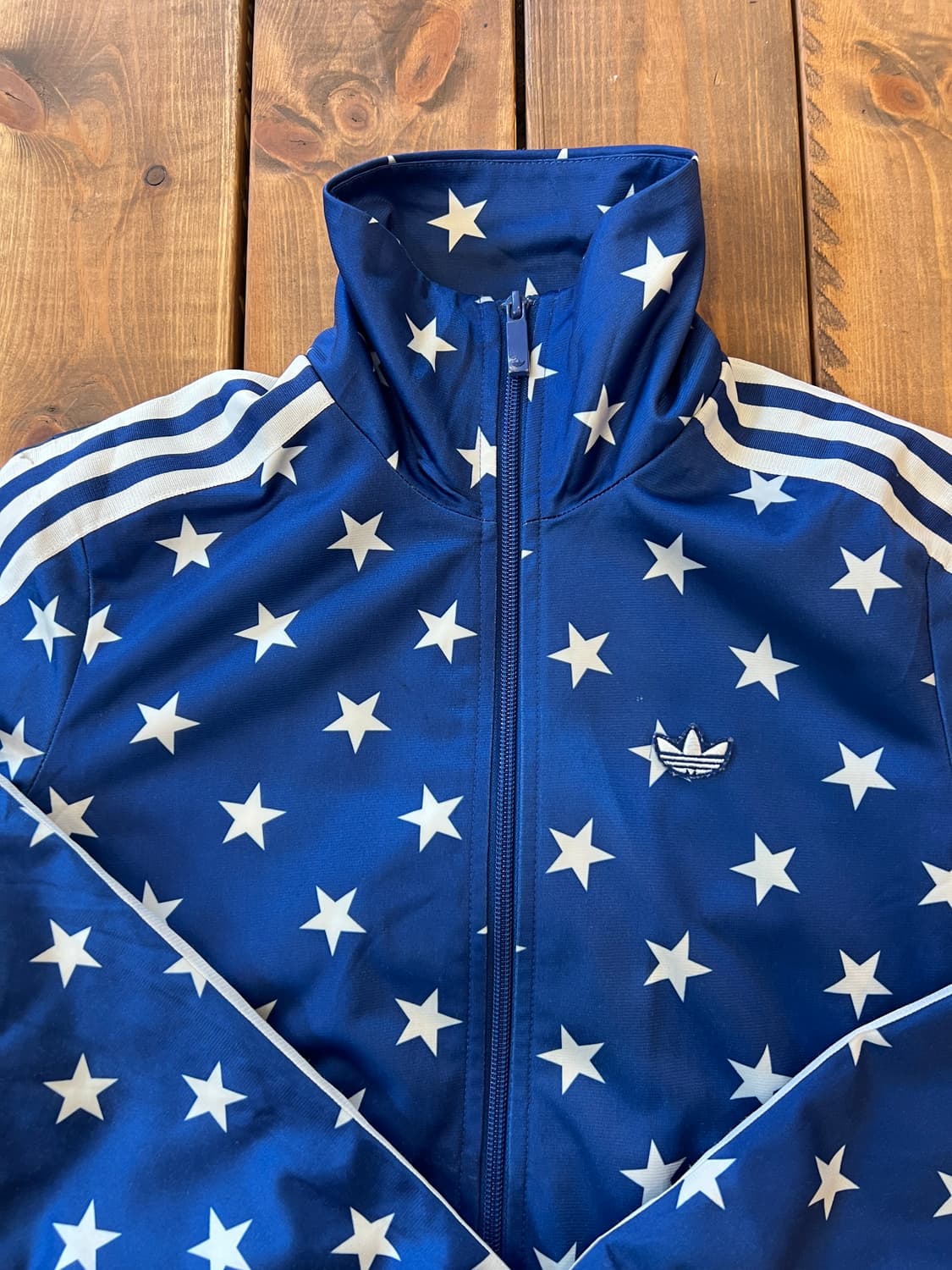 아디다스 블루 화이트 스타 져지 상품이미지8