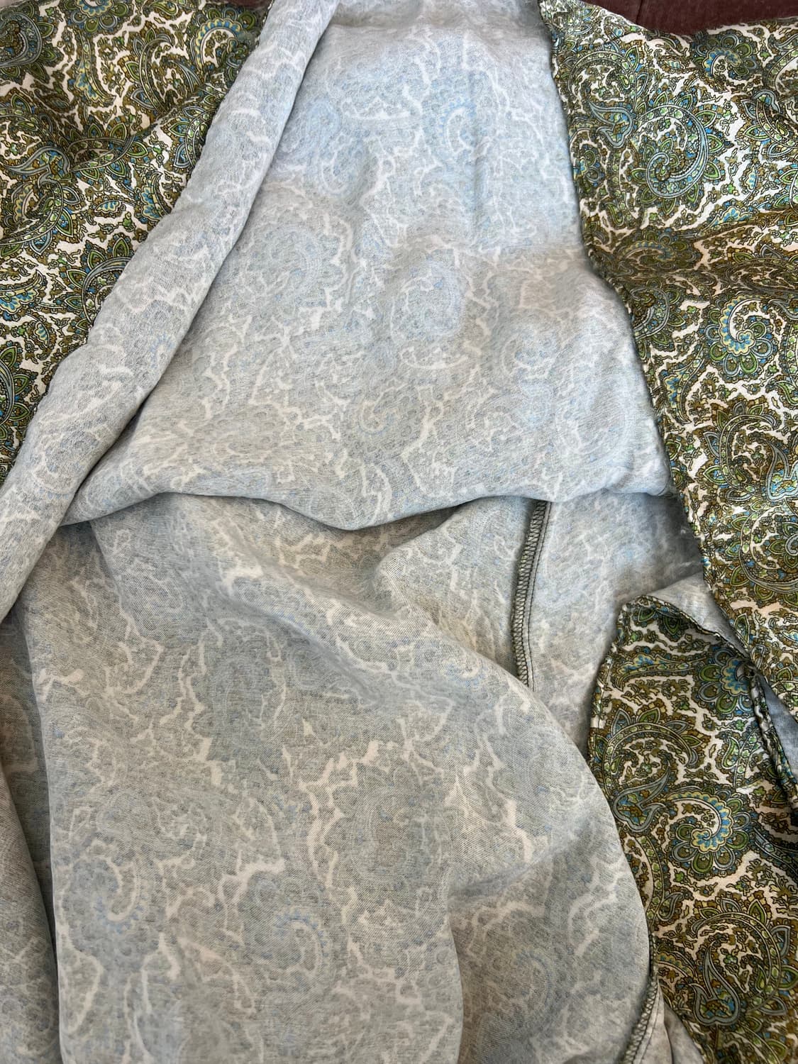 자라 여성 카키 에스닉패턴 롱스커트 실키스커트 상품이미지6