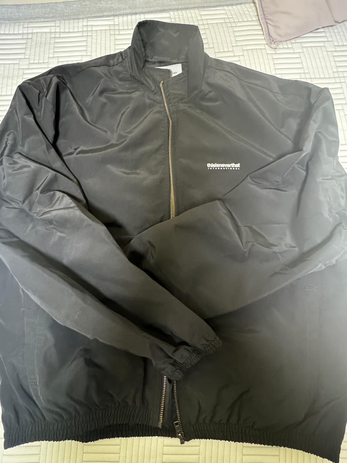디네뎃 블루종 ma-1 Team Jacket Black 상품이미지5