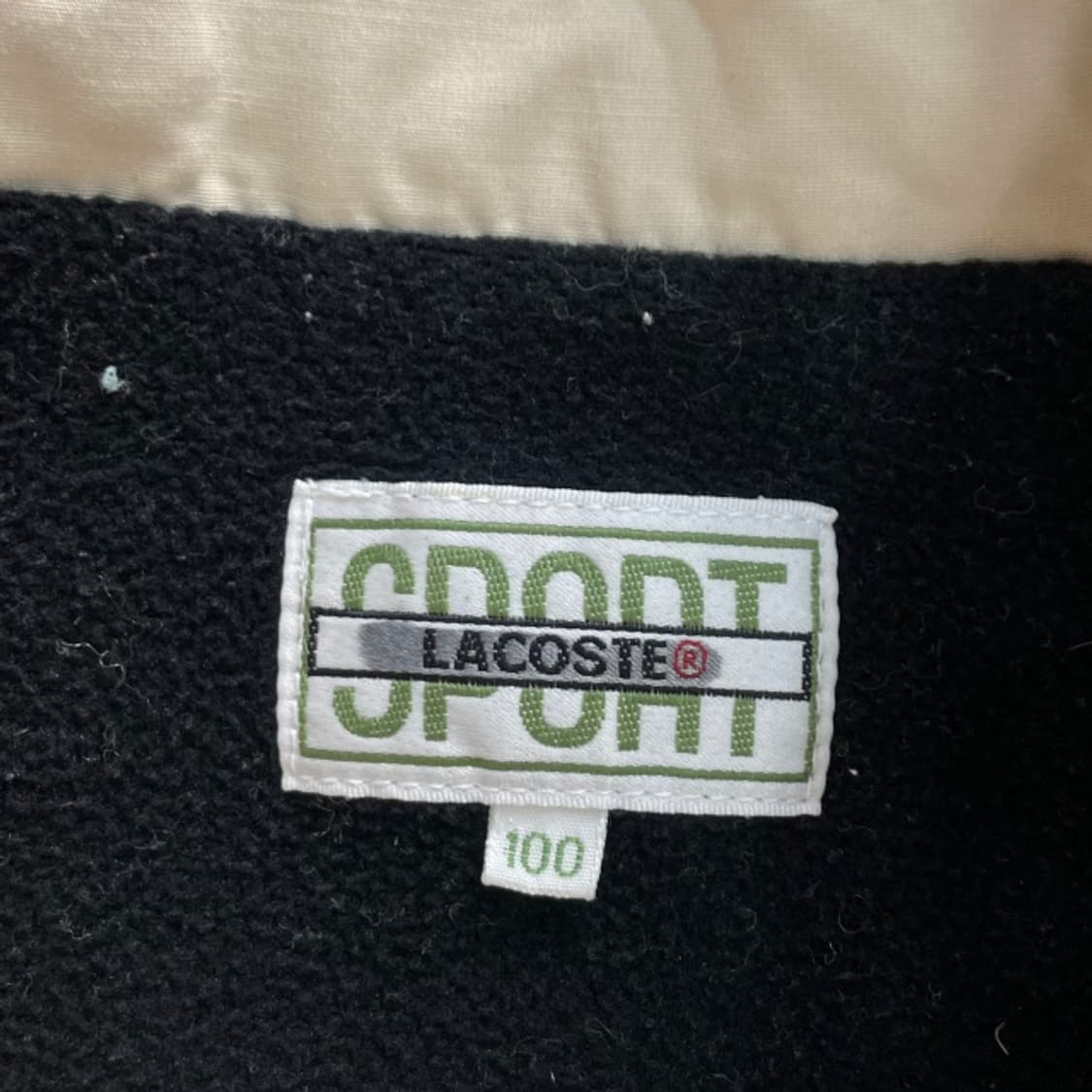 100 라코스테 90S 기모 자켓 상품이미지3