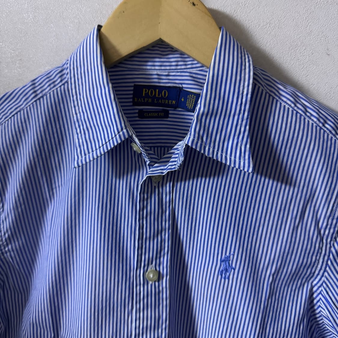 폴로 랄프로렌 스트라이프 여성 셔츠 클레식핏 4 (66정도) 상품이미지3