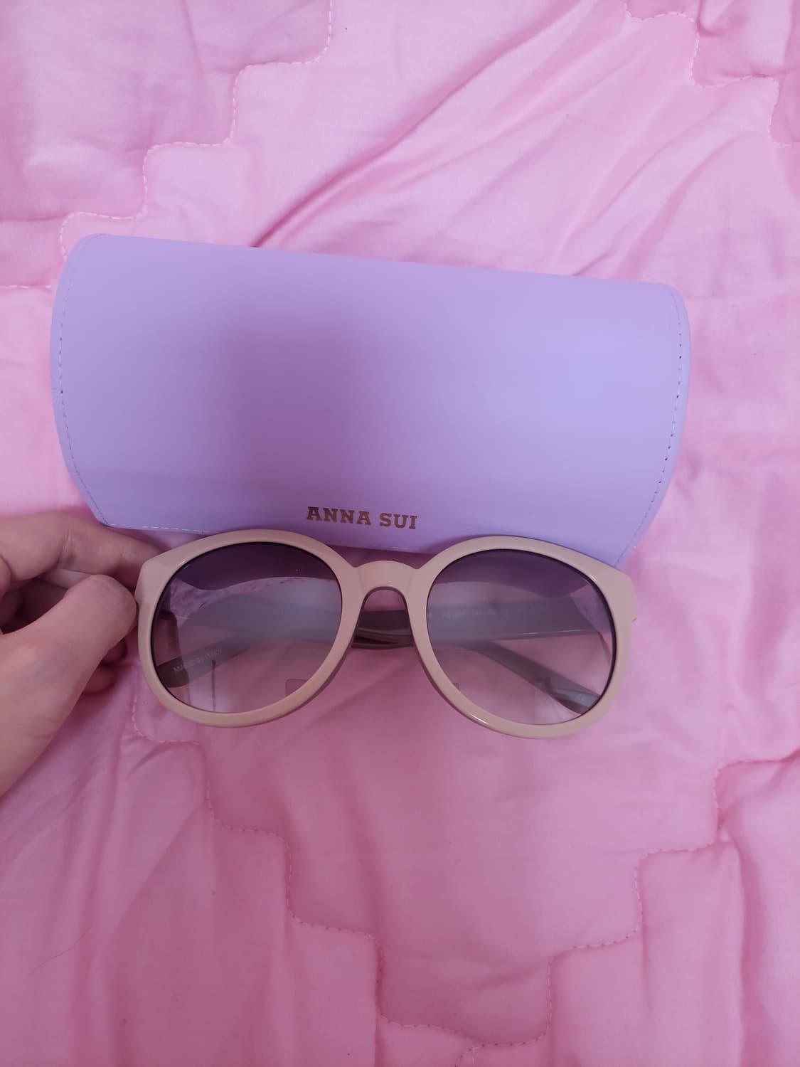 정품)급처미사용새상품!안나수이 하트로고 공주 선글라스 비비안웨스트우드st 상품이미지4