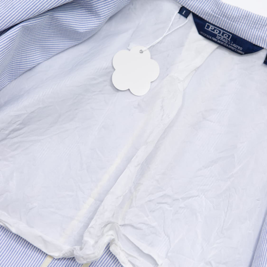 80s USA 폴로 랄프로렌 시어서커 스포츠 자켓 상품이미지9