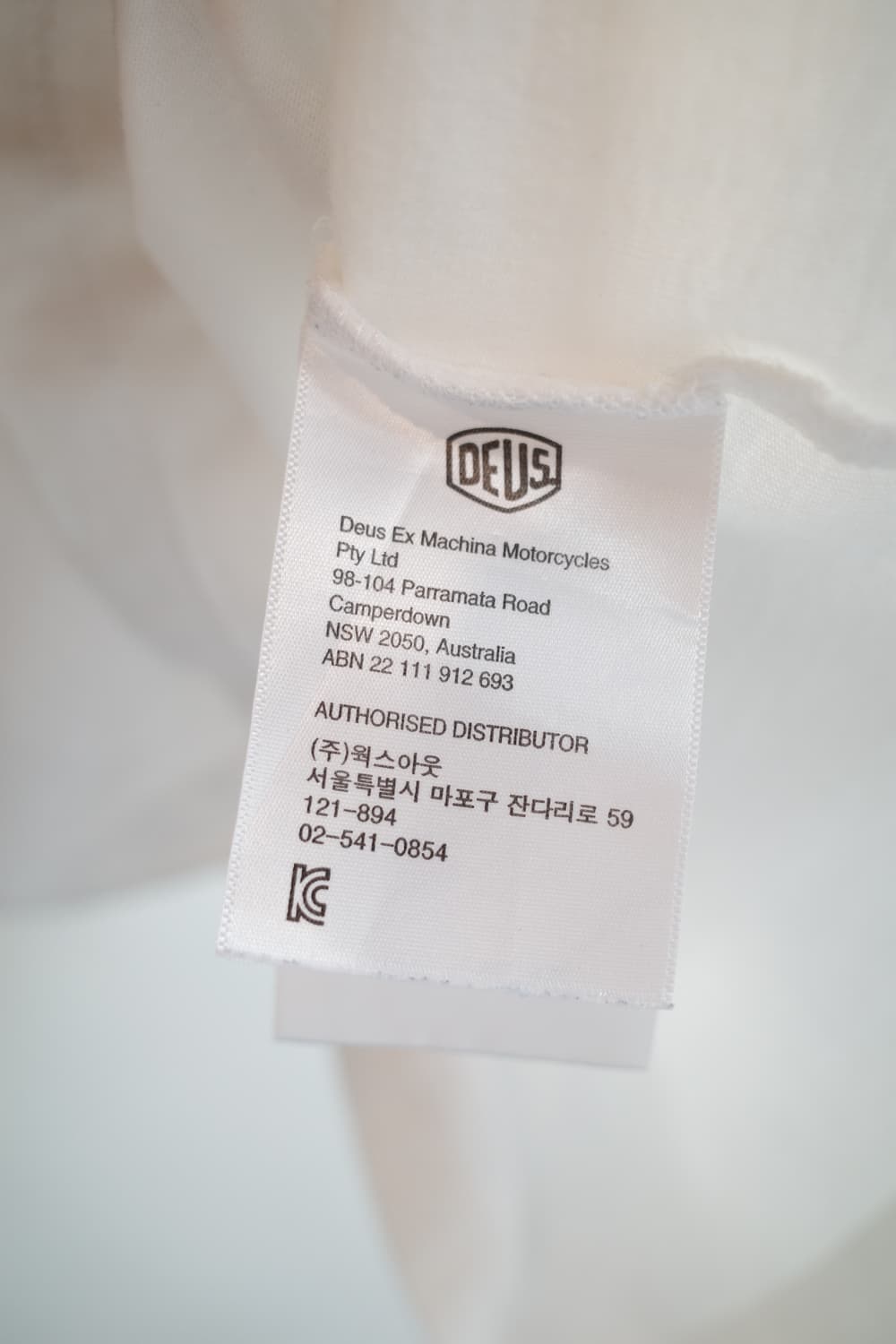 DEUS 데우스 엑스 마키나 프린팅 티셔츠 상품이미지5
